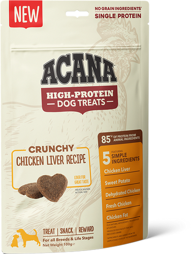 ACANA High-Protein Biscuits Crunchy Chicken Liver Recipe