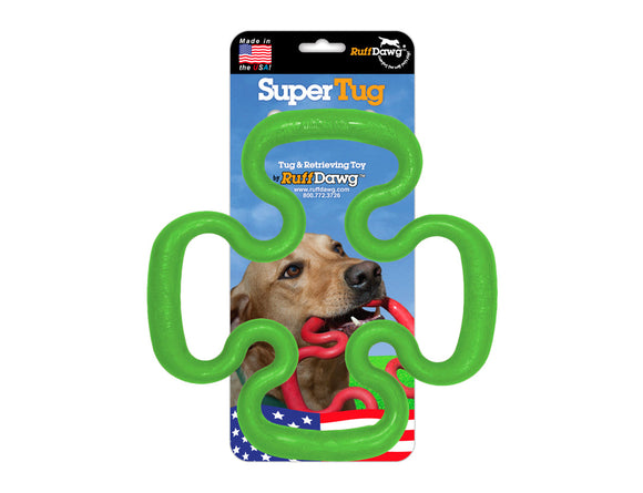 Ruff Dawg Super Tug Rubber Retrieving Toy
