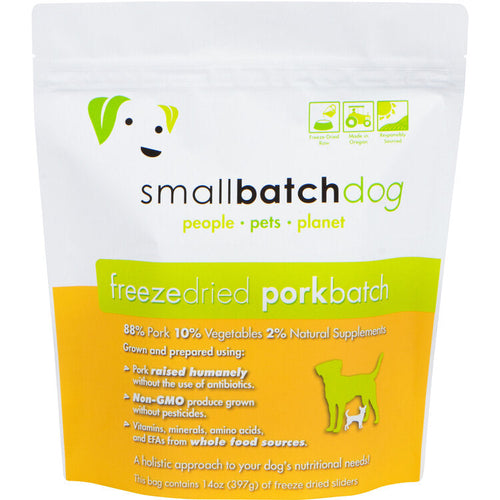 Smallbatch Porkbatch Freeze Dried Dog Food