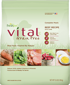 Freshpet vital grain on sale free dog food