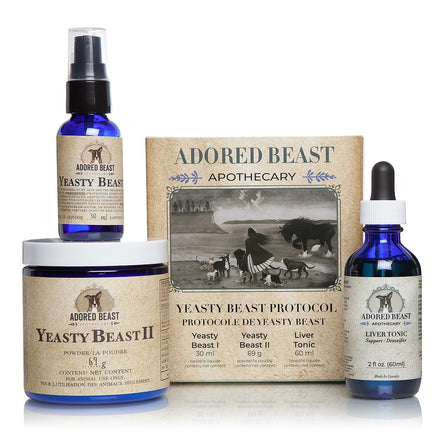 Adored Beast Yeasty Beast Protocol for Dogs - 3 product kit (3 Product Kit)