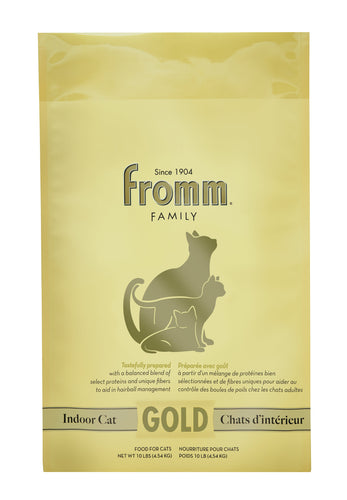 Fromm Indoor Cat Hairball Control Gold Dry Food