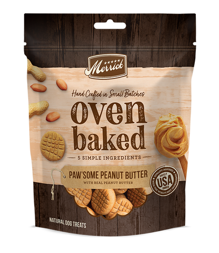 Merrick Oven Baked Peanut Butter with Real Peanut Butter