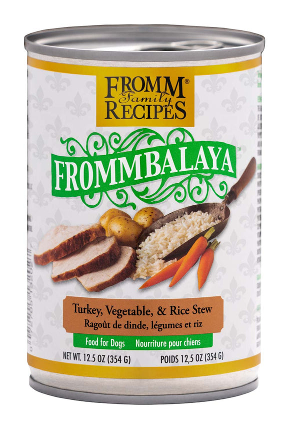 Fromm Family Recipes Frommbalaya® Turkey, Vegetable, & Rice Stew Dog Food